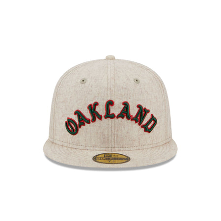 Oakland Athletics Wool Plaid 59FIFTY Fitted Hat