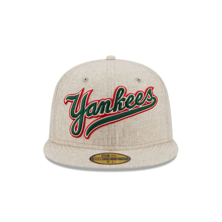 New York Yankees Wool Plaid 59FIFTY Fitted Hat