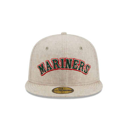 Seattle Mariners Wool Plaid 59FIFTY Fitted Hat