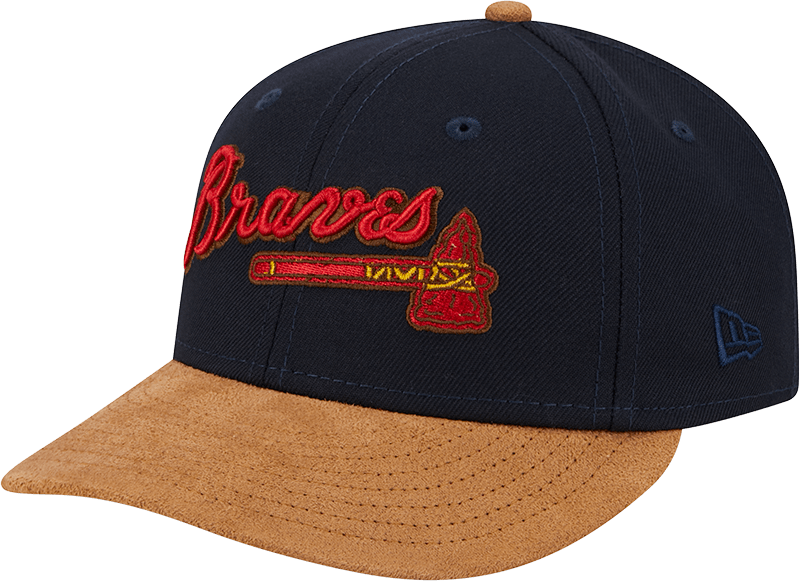 Atlanta Braves Cord Low Profile 59FIFTY Fitted Hat