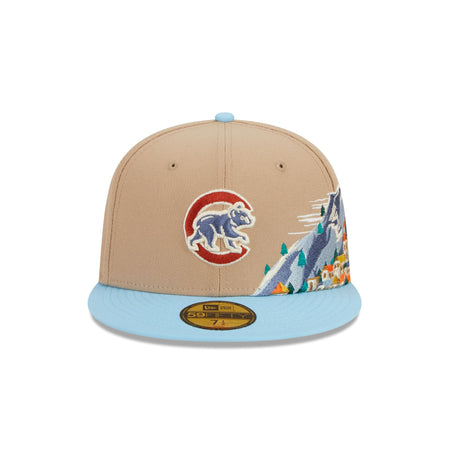 Chicago Cubs Snowcapped 59FIFTY Fitted Hat