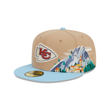 Kansas City Chiefs Snowcapped 59FIFTY Fitted Hat