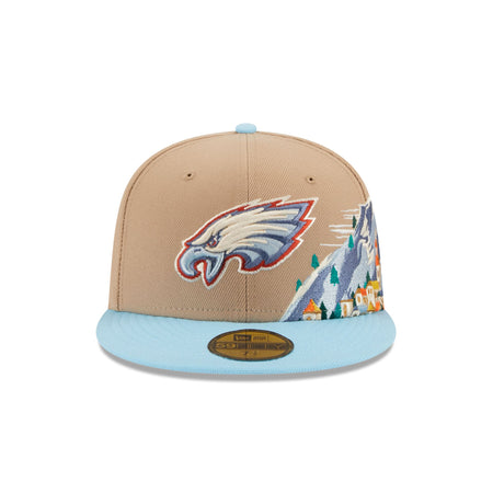 Philadelphia Eagles Snowcapped 59FIFTY Fitted Hat