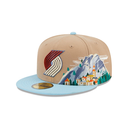 Portland Trail Blazers Snowcapped 59FIFTY Fitted Hat