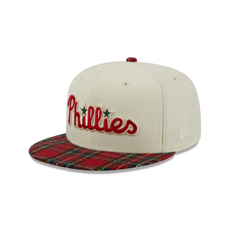 Philadelphia Phillies Plaid Visor 9FIFTY Snapback Hat