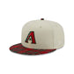 Arizona Diamondbacks Plaid Visor 9FIFTY Snapback Hat