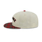 New York Mets Plaid Visor 9FIFTY Snapback Hat