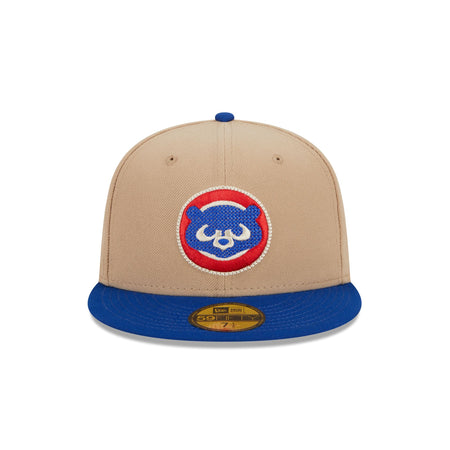 Chicago Cubs Needlepoint 59FIFTY Fitted Hat