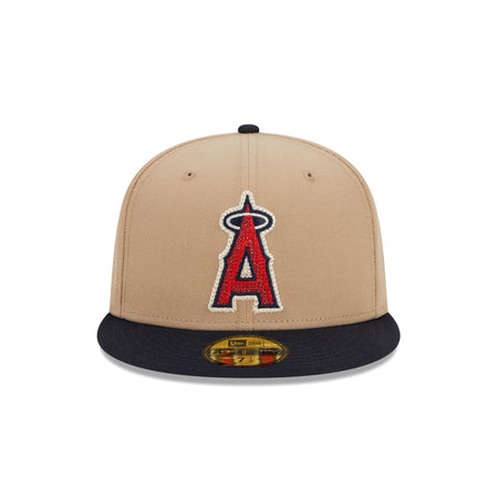 Los Angeles Angels Needlepoint 59FIFTY Fitted Hat