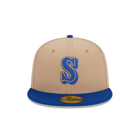 Seattle Mariners Needlepoint 59FIFTY Fitted Hat