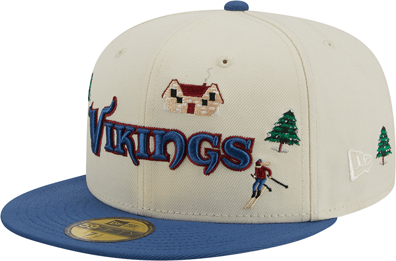 Minnesota Vikings Snowbound 59FIFTY Fitted Hat