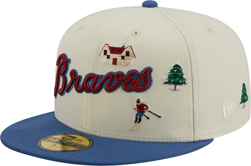 Atlanta Braves Snowbound 59FIFTY Fitted Hat
