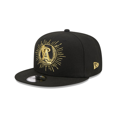 Los Angeles Angels Metallic Logo 9FIFTY Snapback Hat