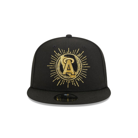 Los Angeles Angels Metallic Logo 9FIFTY Snapback Hat