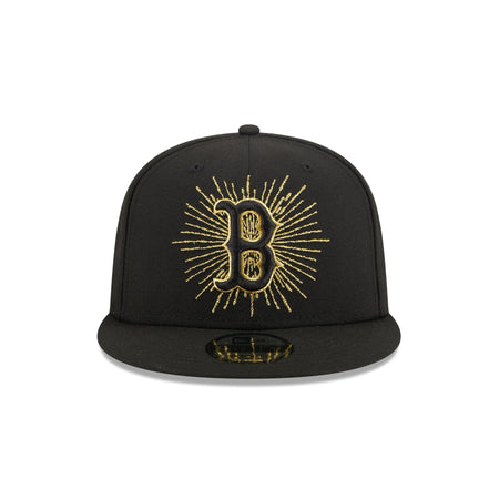 Boston Red Sox Metallic Logo 9FIFTY Snapback Hat