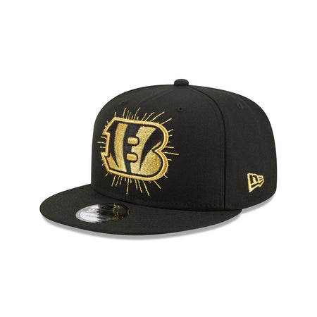 Cincinnati Bengals Metallic Logo 9FIFTY Snapback Hat