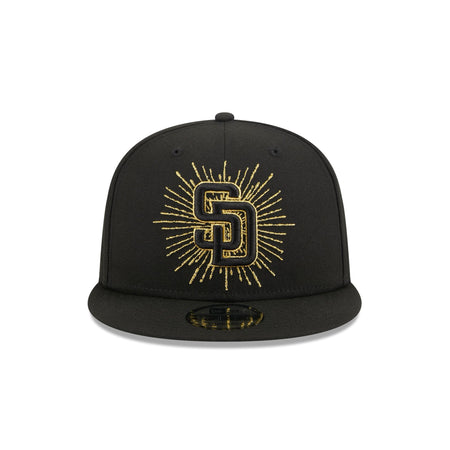 San Diego Padres Metallic Logo 9FIFTY Snapback Hat