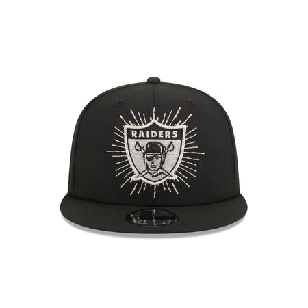 Las Vegas Raiders Metallic Logo 9FIFTY Snapback Hat