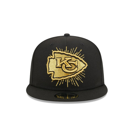 Kansas City Chiefs Metallic Logo 9FIFTY Snapback Hat