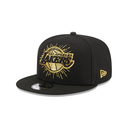 Los Angeles Lakers Metallic Logo 9FIFTY Snapback Hat
