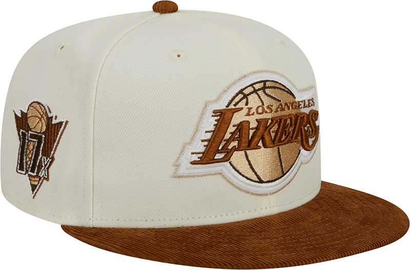 Los Angeles Lakers Cord 59FIFTY Fitted Hat