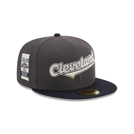 Cleveland Guardians Graphite Crown 59FIFTY Fitted Hat