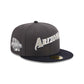 Arizona Diamondbacks Graphite Crown 59FIFTY Fitted Hat