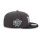 New York Yankees Graphite Crown 59FIFTY Fitted Hat