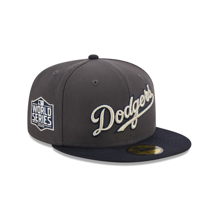 Los Angeles Dodgers Graphite Crown 59FIFTY Fitted Hat