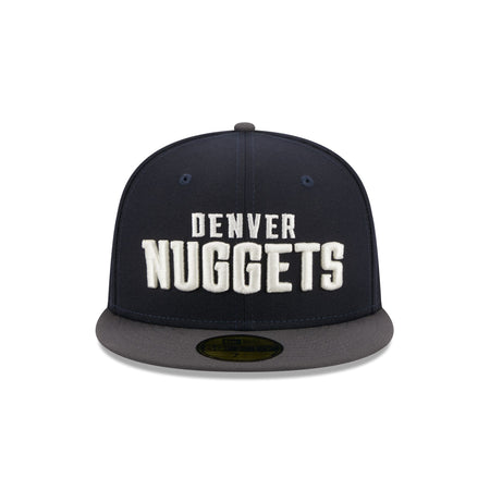 Denver Nuggets Navy Crown 59FIFTY Fitted Hat