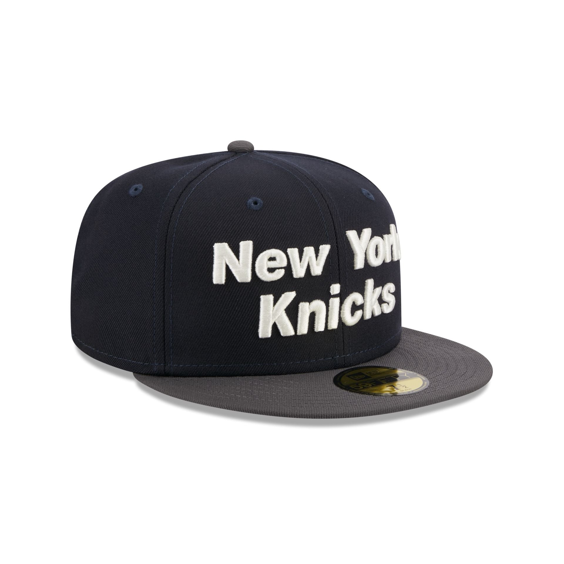 New York Knicks Navy Crown 59FIFTY Fitted Hat – New Era Cap