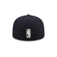Philadelphia 76ers Navy Crown 59FIFTY Fitted Hat