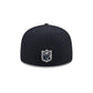 San Francisco 49ers Navy Crown 59FIFTY Fitted Hat