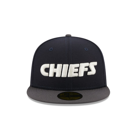 Kansas City Chiefs Navy Crown 59FIFTY Fitted Hat
