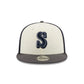 Seattle Mariners Graphite Visor 9FIFTY Snapback Hat