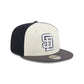 San Diego Padres Graphite Visor 9FIFTY Snapback Hat