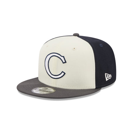 Chicago Cubs Graphite Visor 9FIFTY Snapback Hat