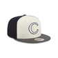 Chicago Cubs Graphite Visor 9FIFTY Snapback Hat