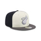 Miami Heat Graphite Visor 9FIFTY Snapback Hat