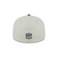 Oilers Chrome Crown Low Profile 59FIFTY Fitted Hat