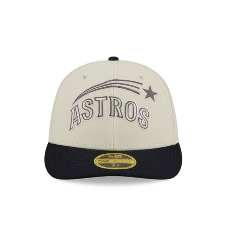 Houston Astros Chrome Crown Low Profile 59FIFTY Fitted Hat