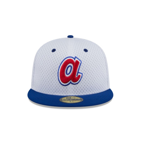 Atlanta Braves Throwback Mesh 59FIFTY Fitted