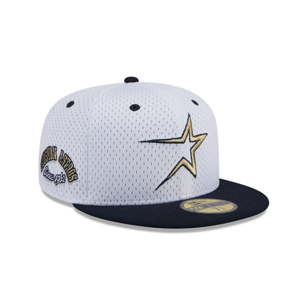 Houston Astros Throwback Mesh 59FIFTY Fitted