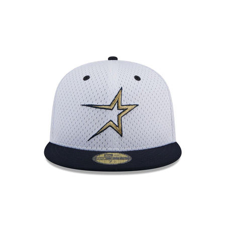 Houston Astros Throwback Mesh 59FIFTY Fitted Hat