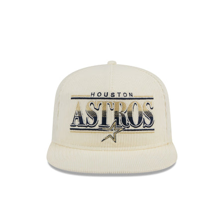 Houston Astros Throwback Corduroy Alt Golfer Hat