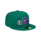 Utah Jazz Classic Edition Green 59FIFTY Fitted Hat