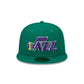Utah Jazz Classic Edition Green 59FIFTY Fitted Hat
