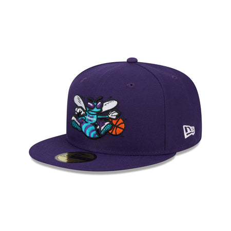 Charlotte Hornets Classic Edition Purple 59FIFTY Fitted Hat