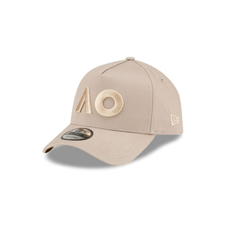 Australian Open Tan 9FORTY A-Frame Adjustable Hat