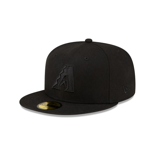 Arizona Diamondbacks Basic Black on Black Game 59FIFTY Fitted Hat - New Era Cap